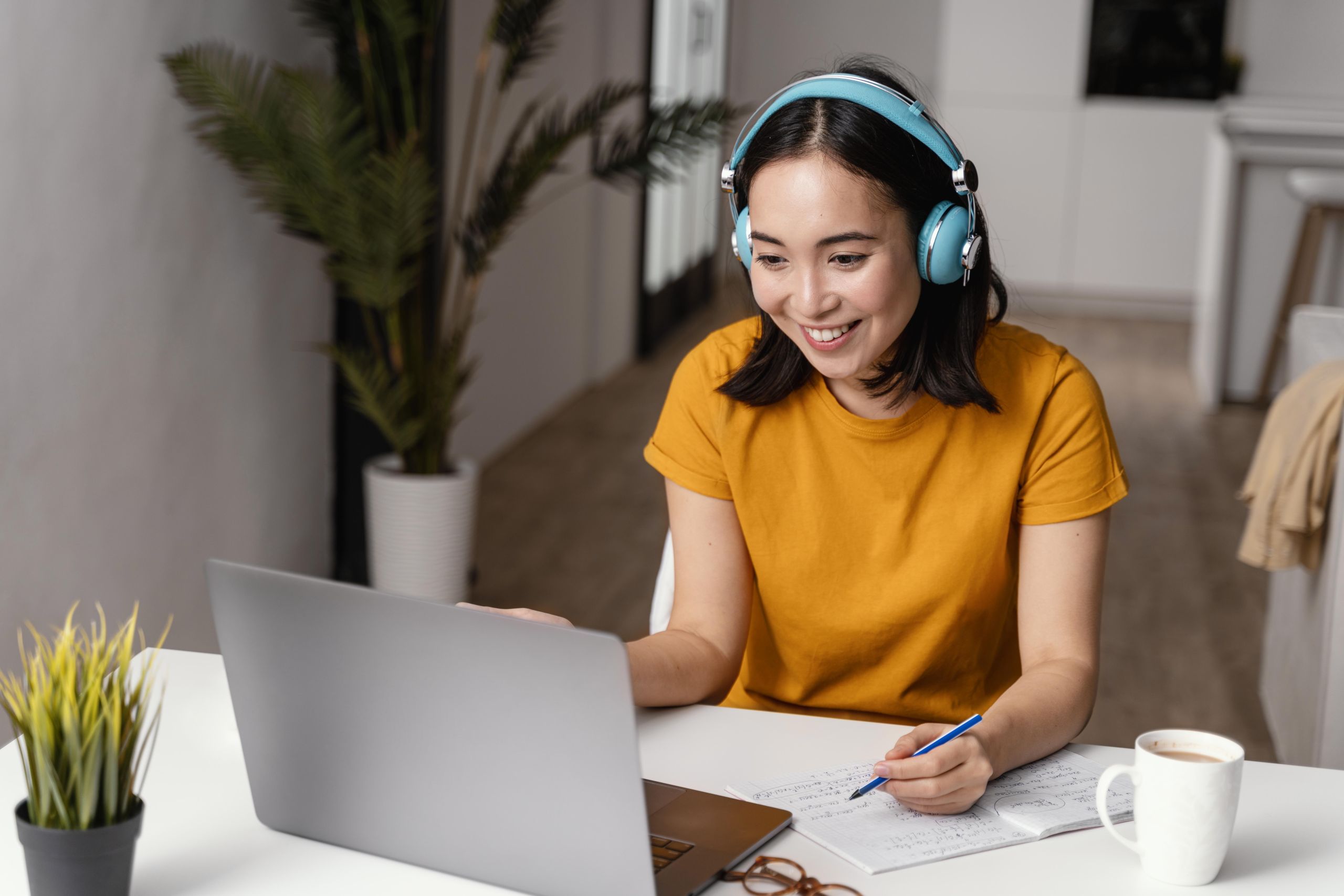 woman-attending-online-class image Student support services